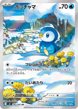 ポッチャマ AR ポケモンカード
